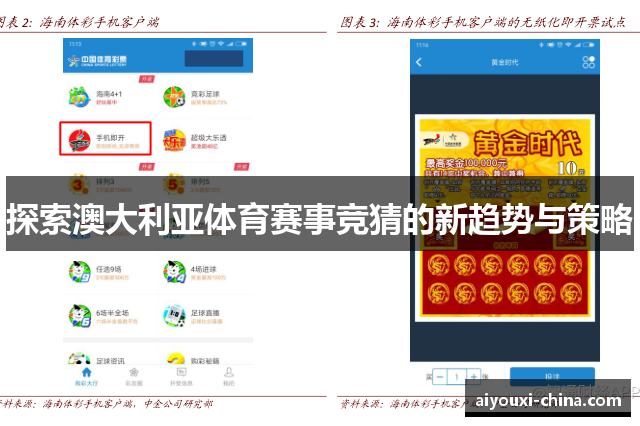探索澳大利亚体育赛事竞猜的新趋势与策略
